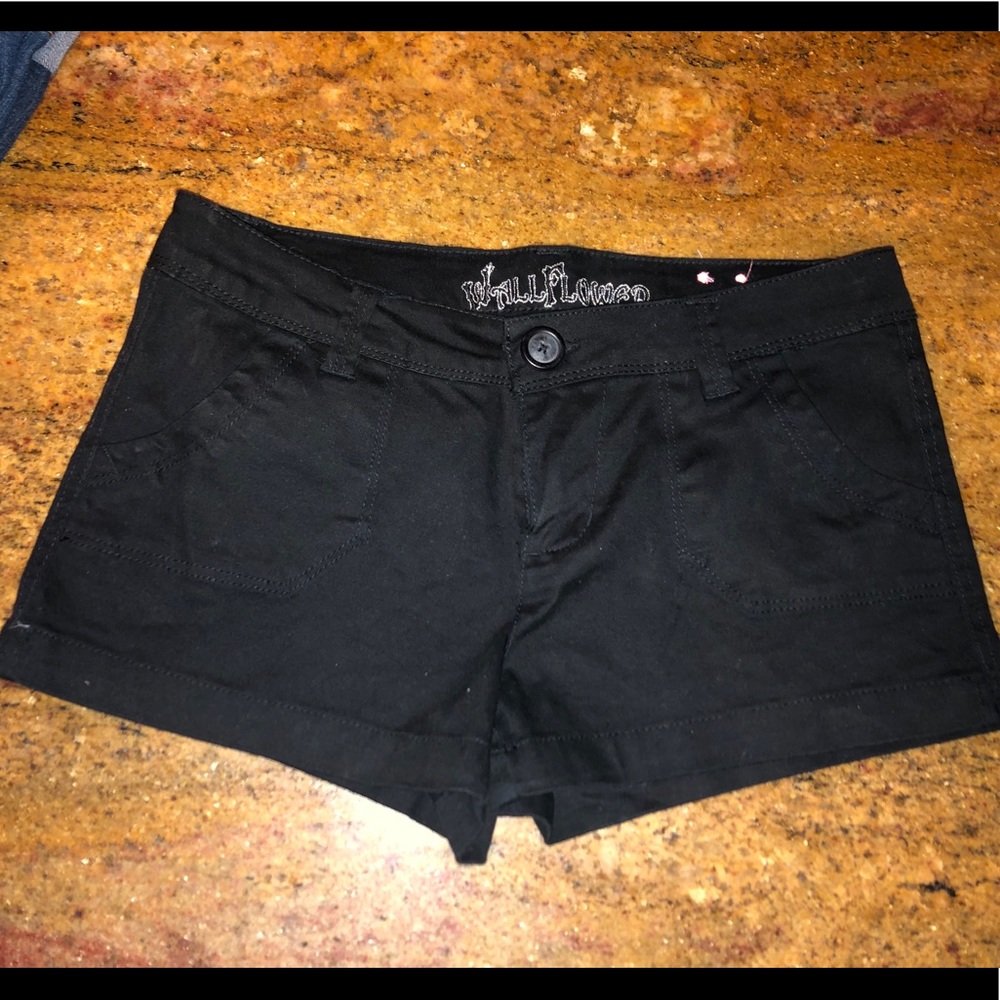 Wallflower Black Shorts